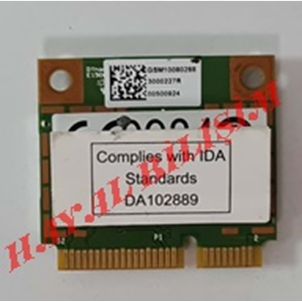 2.EL - Orjinal Broadcom BCM94313HMG2L WPEB-121GN Notebook Ağ Wifi Kartı