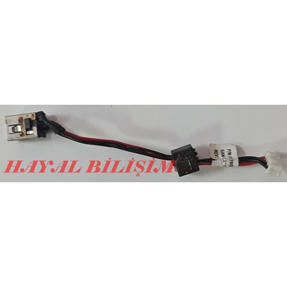 2.EL - Orjinal Toshiba Satellite C850 C850D C855 C855D L855 L850 V.1 Notebook Kablolu Dc Jack