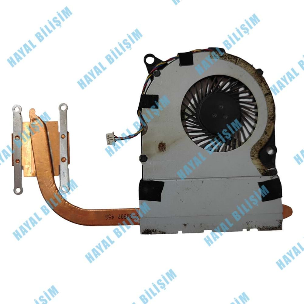 2.EL - Orjinal Casper Nirvana B14Y Notebook Bakır Soğutucu Cpu Fan - EF50050S1-C030-S99 13N0-A0A0101