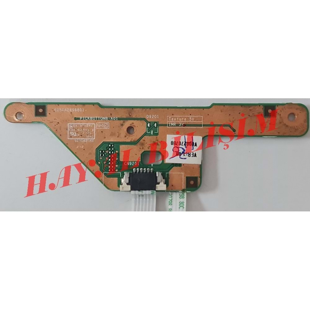 2.EL - Orijinal Toshiba Satellite L855 S855 C855 Notebook Touchpad Sağ Sol Tıklama Buton Kart - 6050A2496801