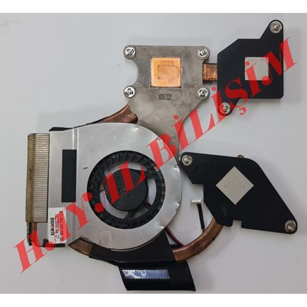 2.EL - Orjinal Samsung R520 R518 R620 R522 Notebook Bakır Soğutucu Cpu Fan - BA96-04060B