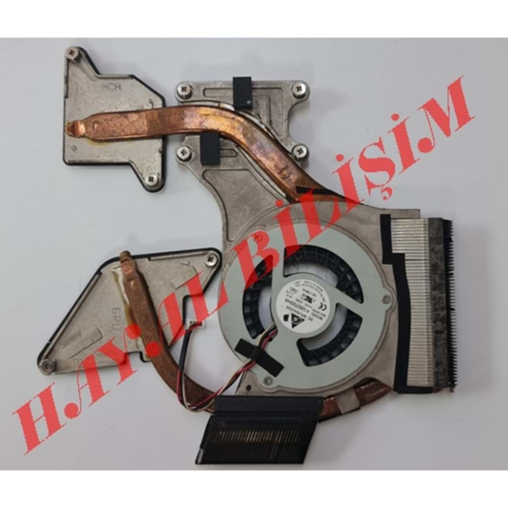 2.EL - Orjinal Samsung R520 R518 R620 R522 Notebook Bakır Soğutucu Cpu Fan - BA96-04060B