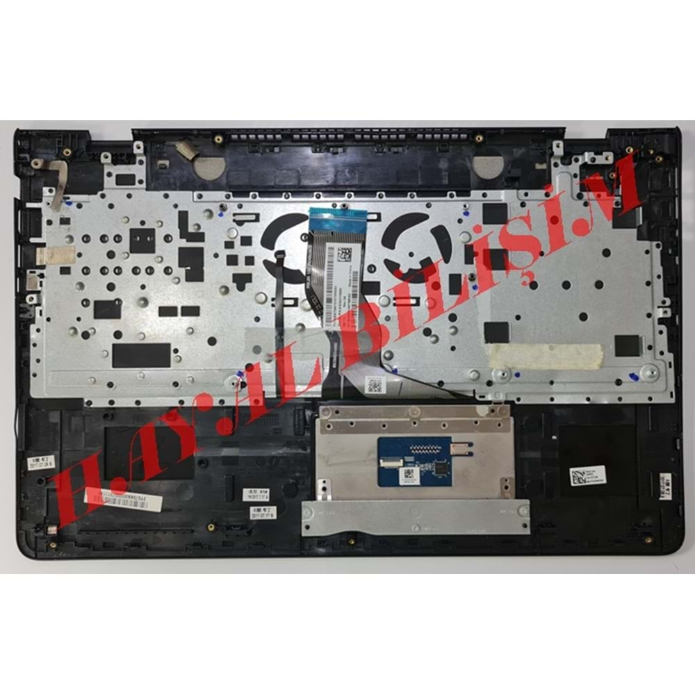 2.EL - Orijinal HP Pavilion Pavilion Siyah 15-CC 15-CD 15T-CC 15Z-CD TPN-Q190 Işıklı Siyah Klavyeli Üst Kasa - 46G74TATP40