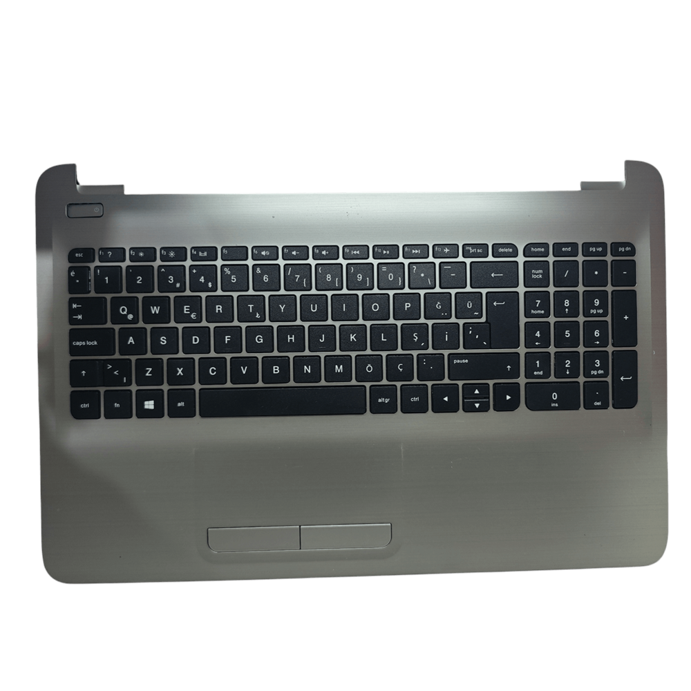 2.EL - Orjinal HP Pavilion 15-AC 15-AF 15-AY 250-G4 250 G5 255-G4 256-G4 Gümüş Notebook Klavyeli Üst Kasa