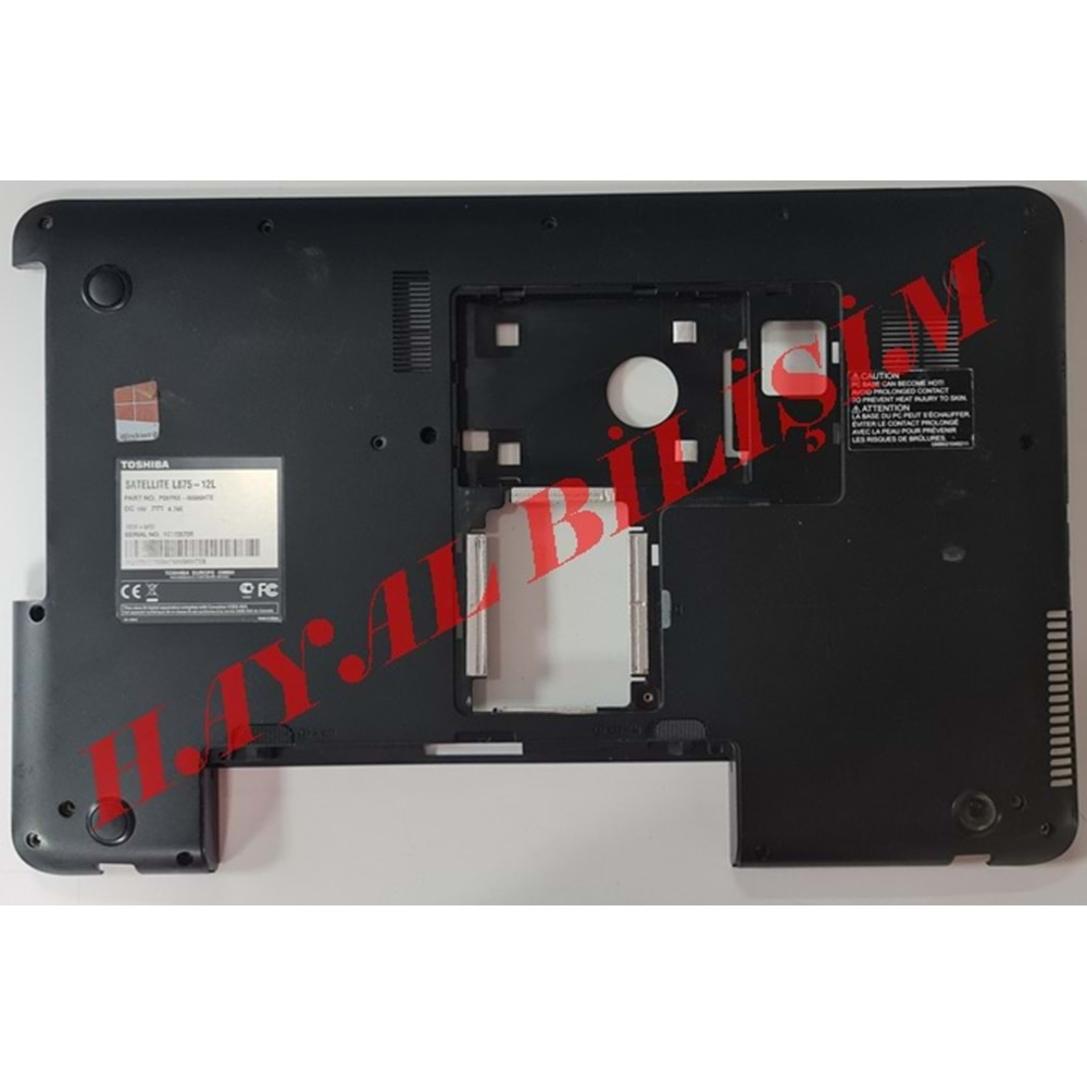 2.EL - Orjinal Toshiba C875 S870 S875 C870 L870 L870D L875 L875D Notebook Alt Kasa Battom Case - H000037400