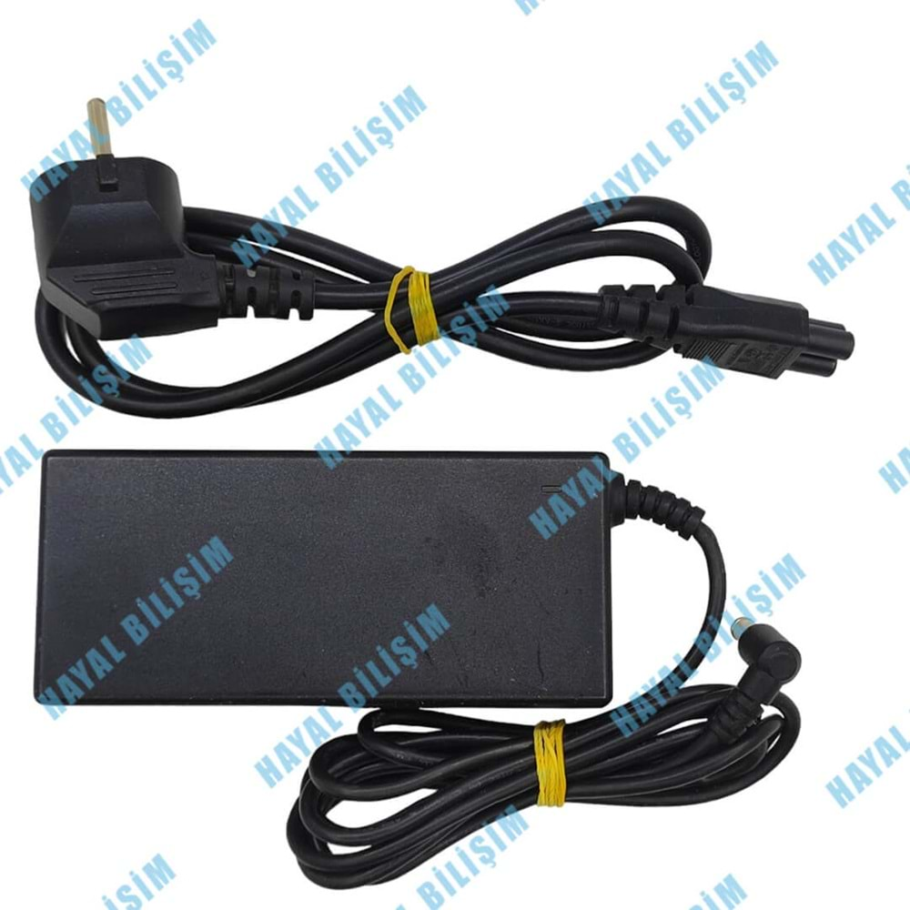 + 2.EL - Orjinal Sony Vaio 19.5V 4.74A 6.5mm X 4.5mm İğne Uç Notebook Adaptör - VGP-AC19V23 Güç Adaptörü Şarj Cihazı+