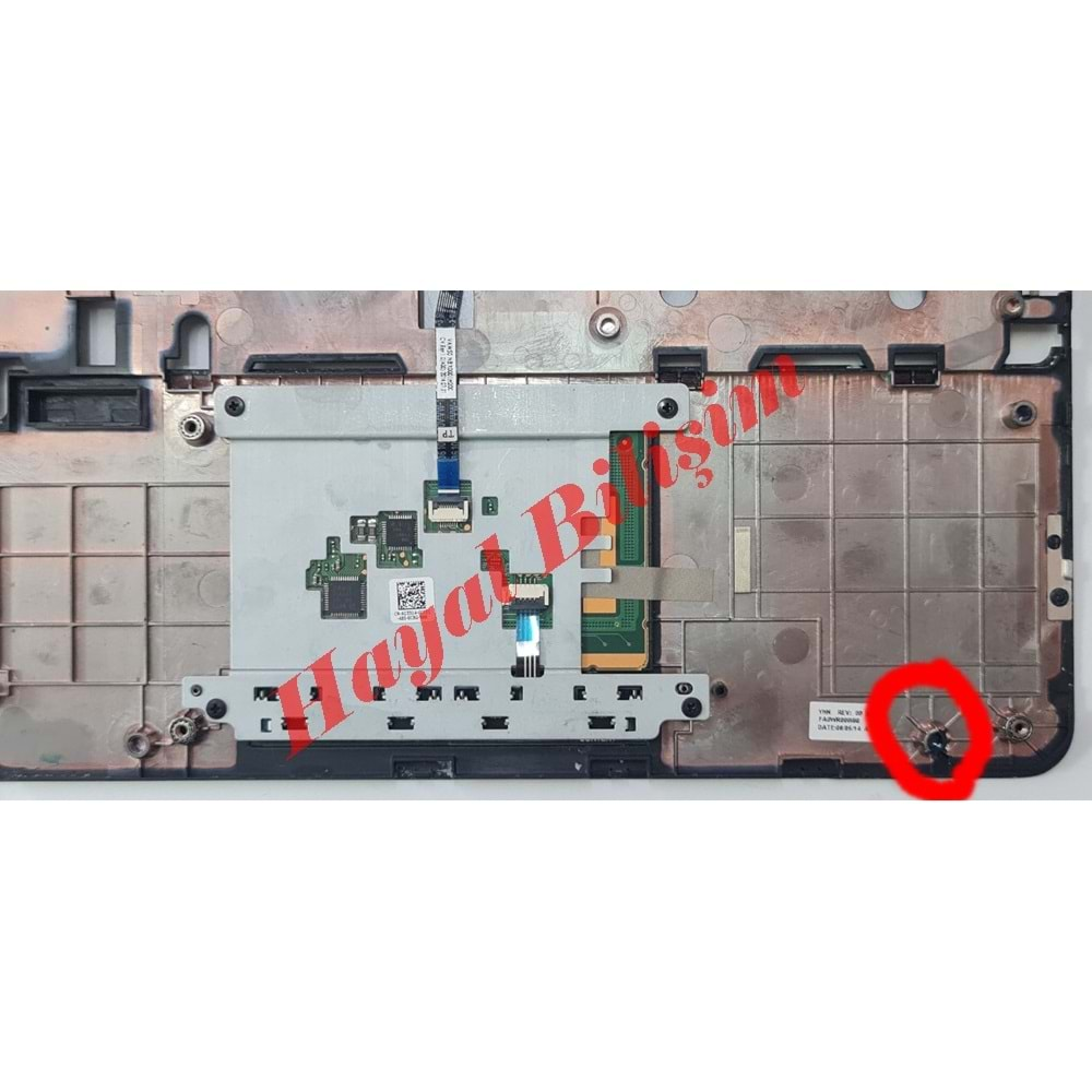 2.EL - Defolu Orjinal Dell Latitude E5540 Notebook Üst Kasa Klavye Kasası - AP0WR000800 CN-A136L6