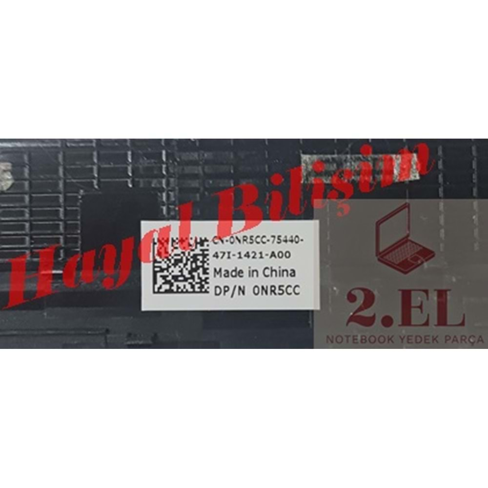 2.EL - Orjinal Dell Latitude E5540 Ekran Ön Çerçeve Lcd Bezel - AP0WR000D00 CN-0NR5CC