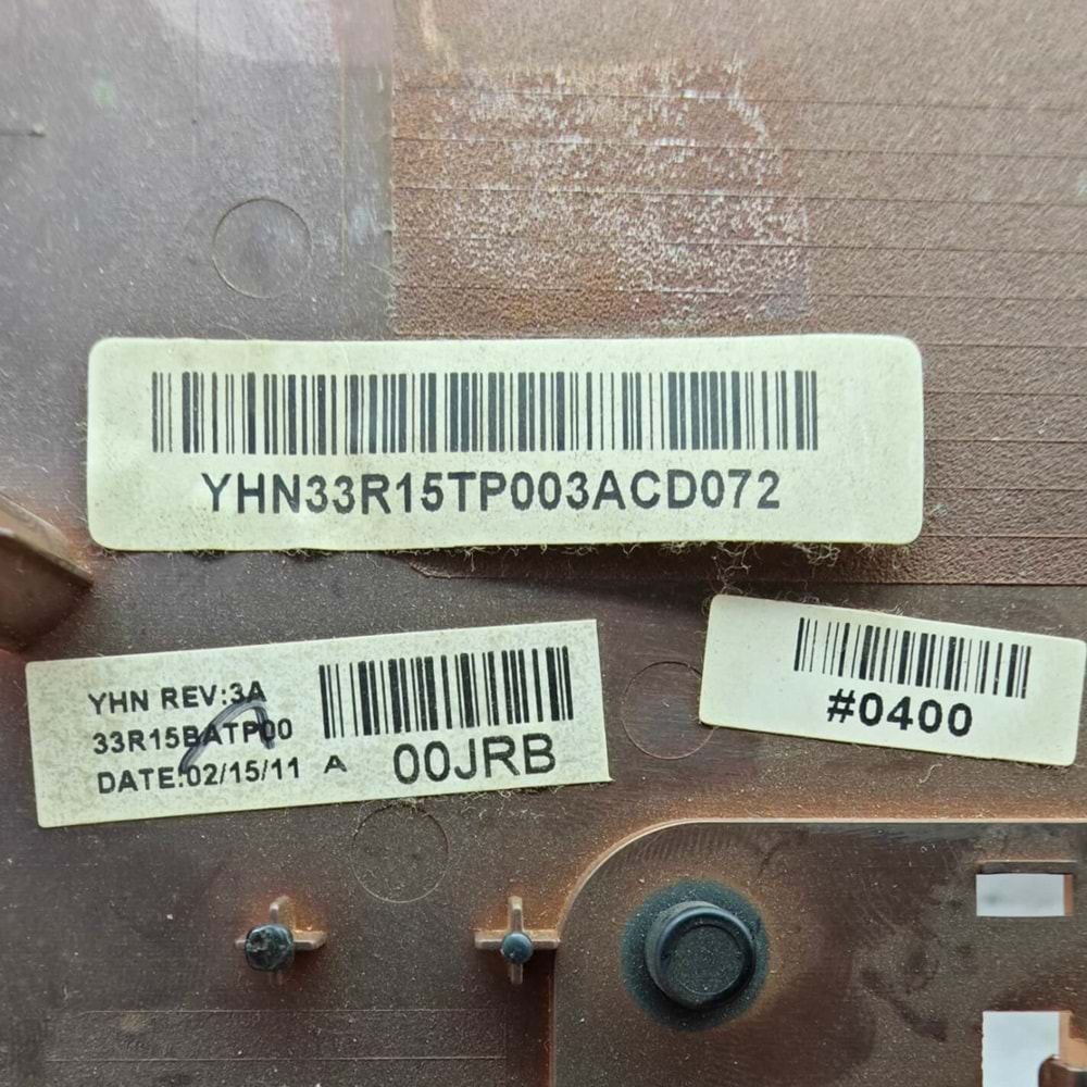 2.EL - Defolu Orjinal HP Pavilion G6-1000 Serisi Notebook Alt Kasa