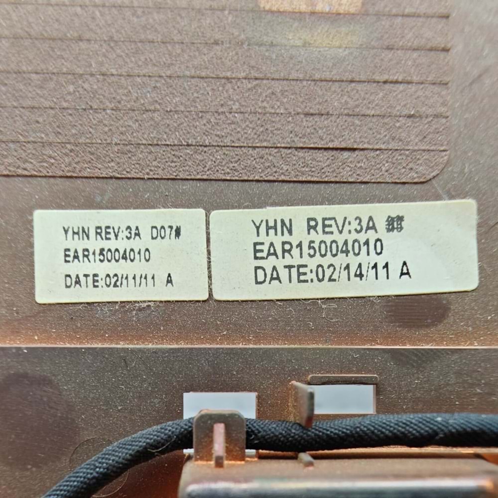 2.EL - Defolu Orjinal HP Pavilion G6-1000 Serisi Notebook Alt Kasa