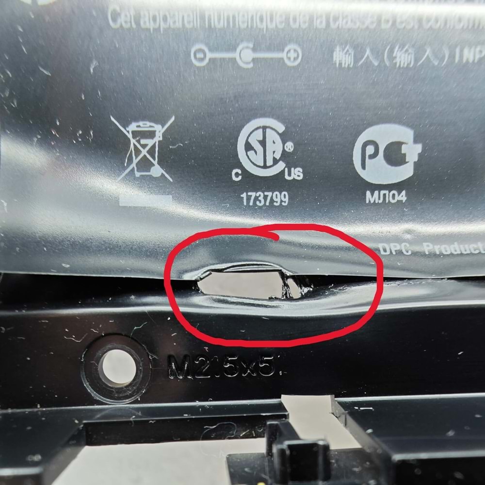2.EL - Defolu Orjinal HP Pavilion G6-1000 Serisi Notebook Alt Kasa
