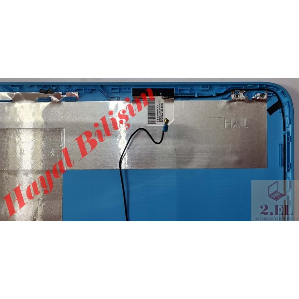 2.EL - Orjinal Hp Pavilion 15-P 15P Mavi Notebook Ekran Arka Kapak Lcd Cover - EAY14005020 767834-001