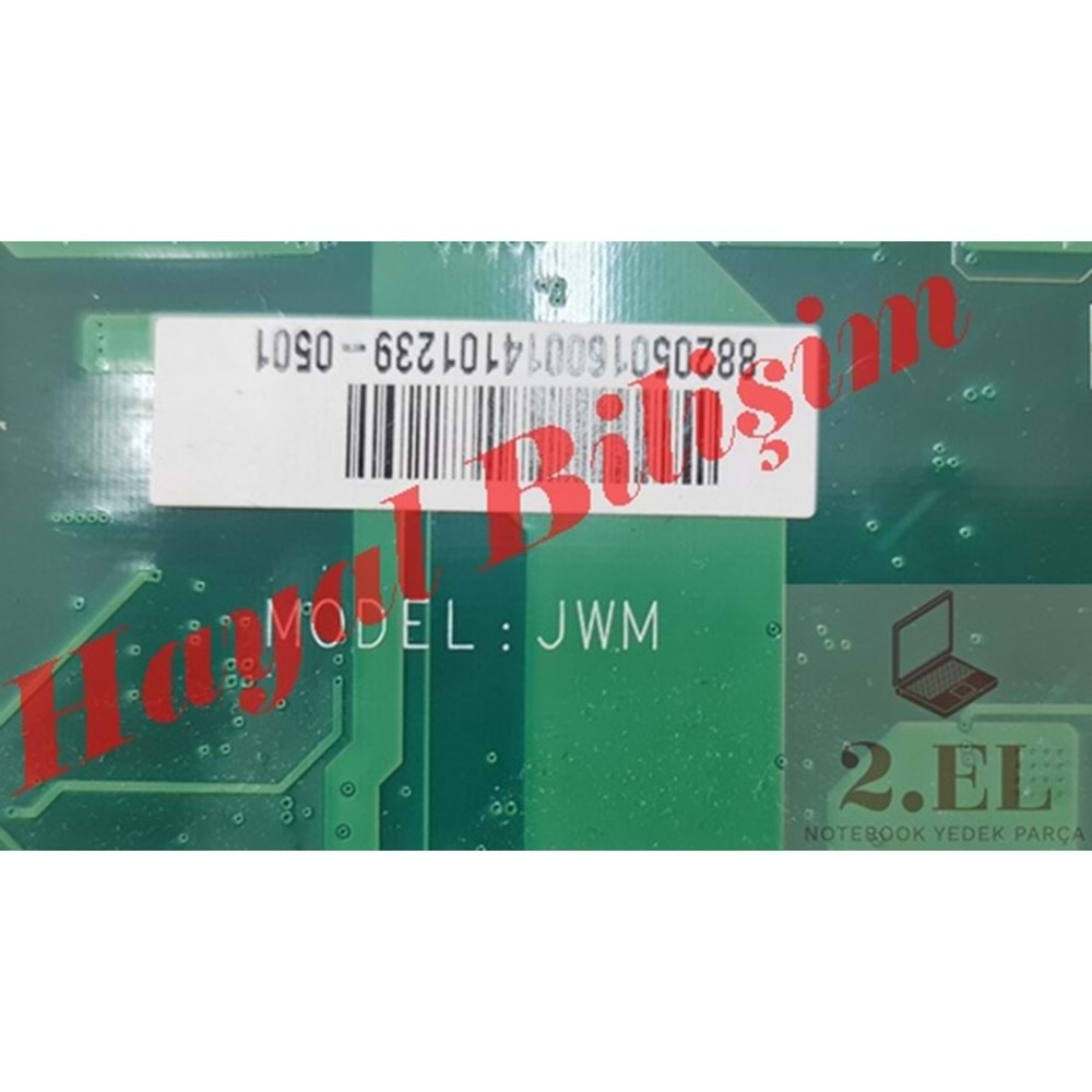 2.EL - Orjinal Grundig GNB 1452 GNB1452 JWU Notebook Celeron N2810 İşlemcili Çalışan Anakart - DA0JWMMB6D0