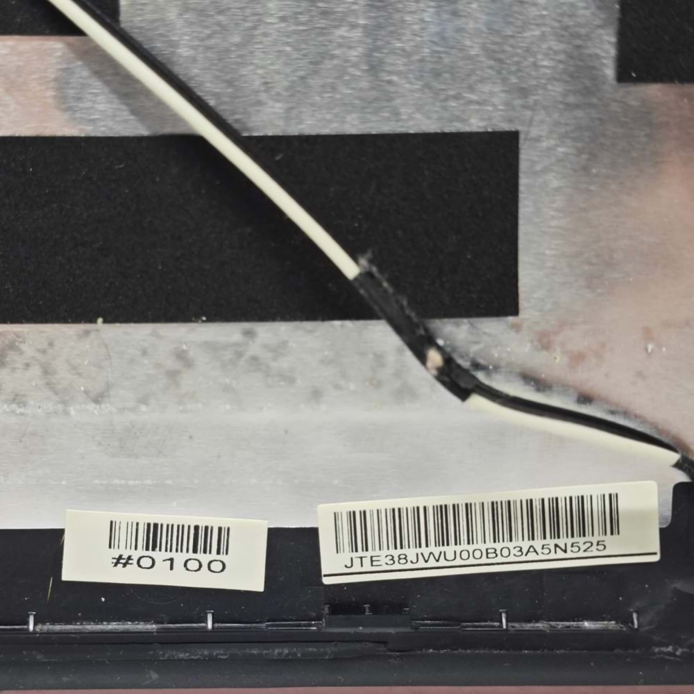 2.EL - Orjinal Grundig GNB 1452 GNB1452 JWU Notebook Ekran Arka Kapak Lcd Cover Ön Çerçeve Lcd Bezel