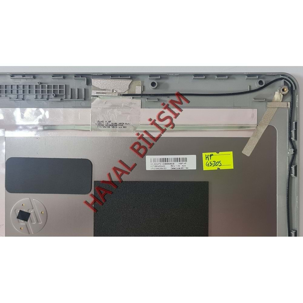 2.EL - Orjinal HP ProBook 4530S 4535S Notebook Ekran Arka Kapak Lcd Cover - 6070B0489402