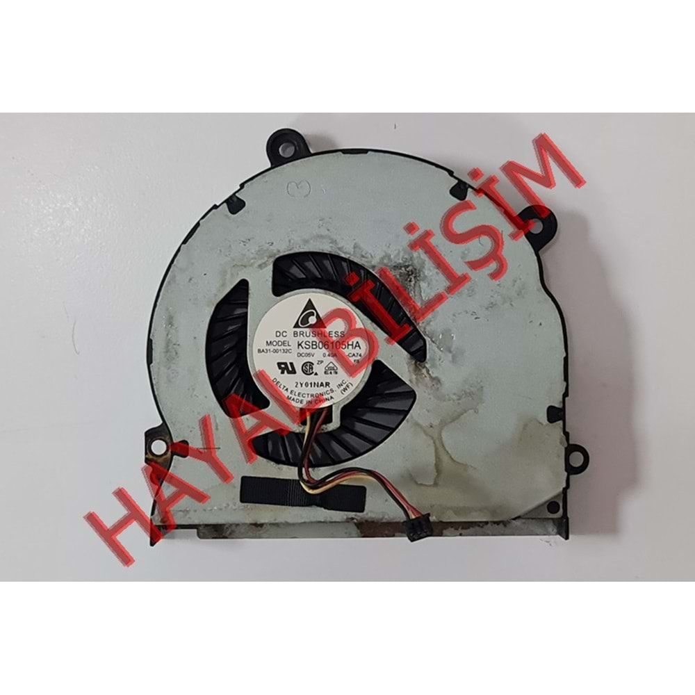 2.EL - Orjinal Samsung NP350E5C NP350V5C NP350V5X Notebook Cpu Fan 3 Pin - DC28000BMD0