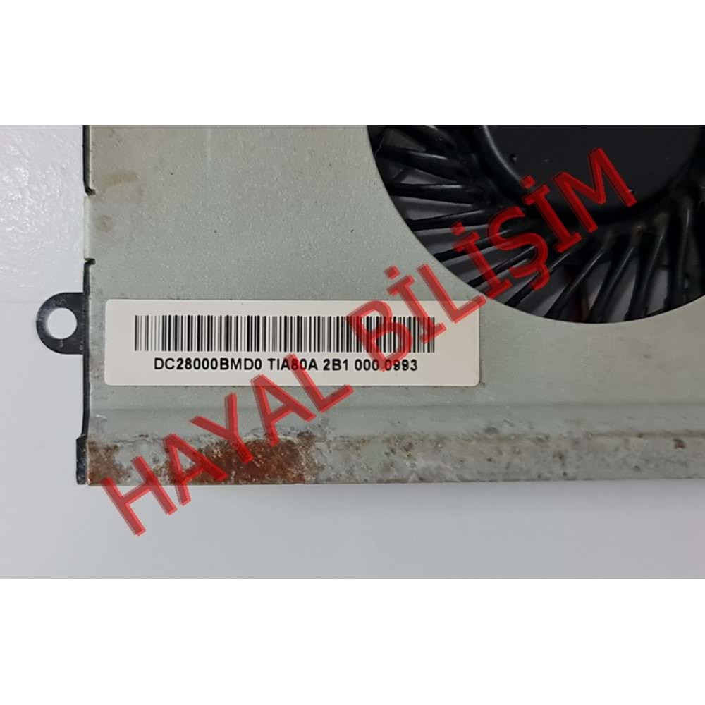 2.EL - Orjinal Samsung NP350E5C NP350V5C NP350V5X Notebook Cpu Fan 3 Pin - DC28000BMD0