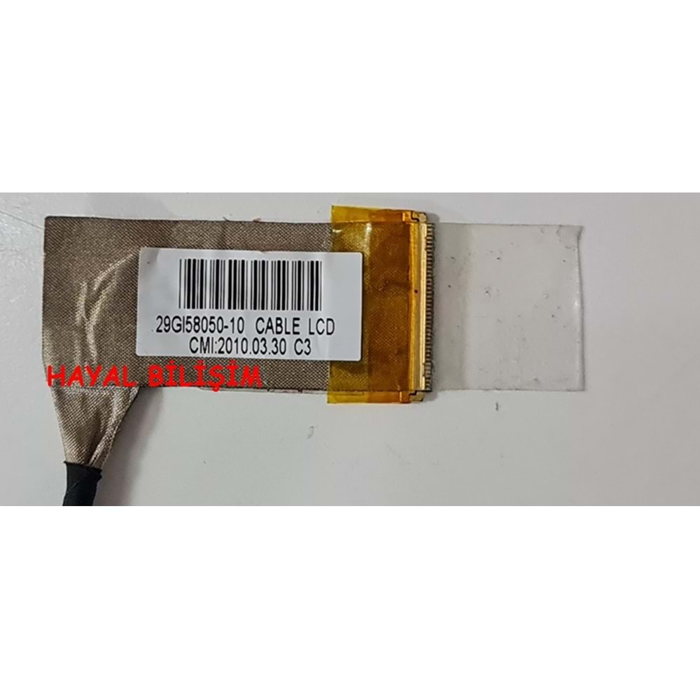 + 2.EL - Orjinal Exper I58II1 Notebook Ekran Lcd Flex Data Kablo - 29GI58050-10