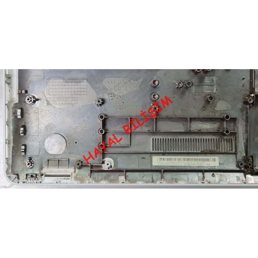 2.EL - Orjinal Asus X540 F540 Beyaz Notebook Alt Kasa - 13NB0B02AP0711