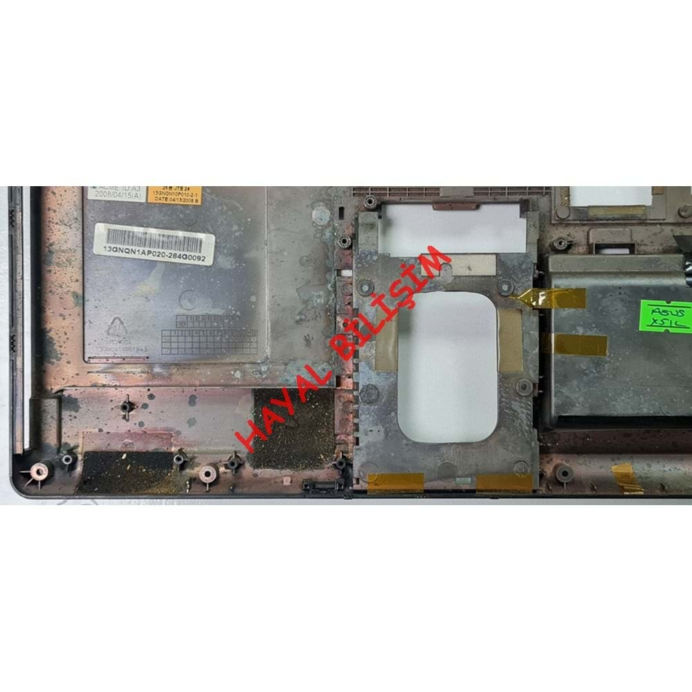 2.EL - Orjinal Asus X51L A9RP Z94RP Notebook Alt Kasa - 13GNQN1AP020