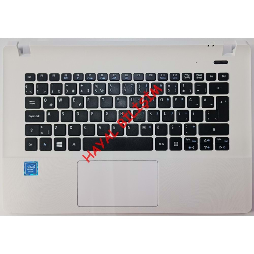 2.EL - Orjinal Acer Aspire ES1-311 ES1-331 Beyaz Notebook Klavyeli Üst Kasa - 439.03401.0031