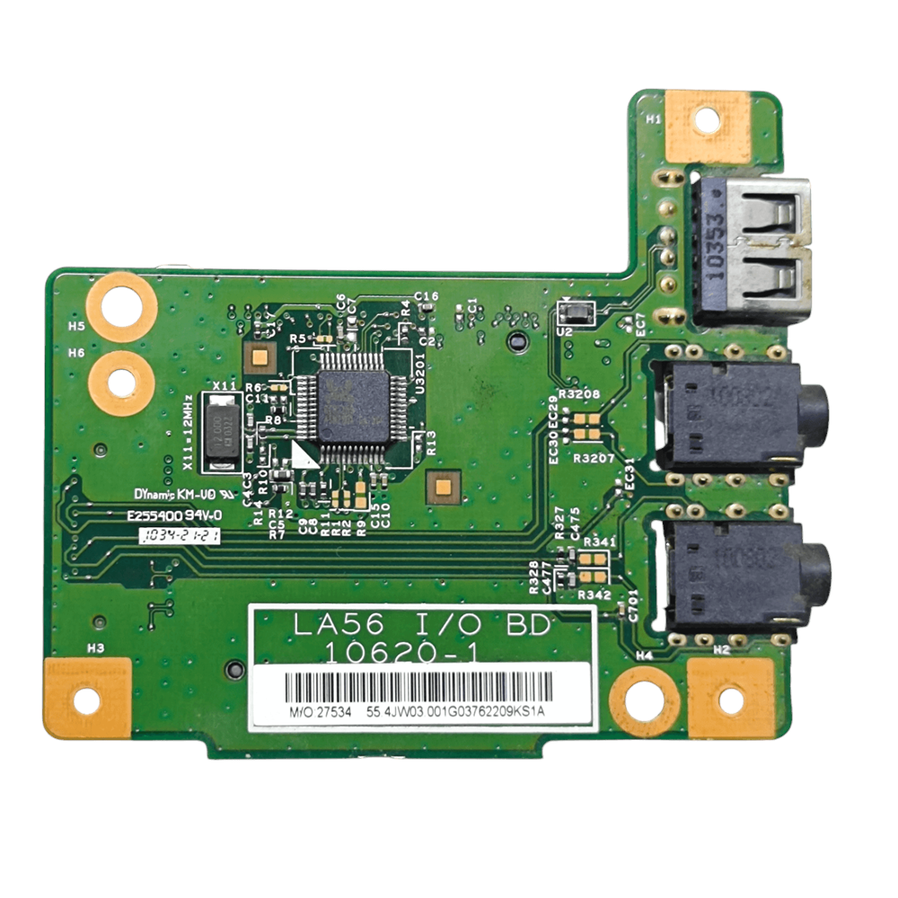 2.EL - Orjinal Lenovo İdeapad B560 B560E 20068 Notebook Usb Audio Sd Kart Board
