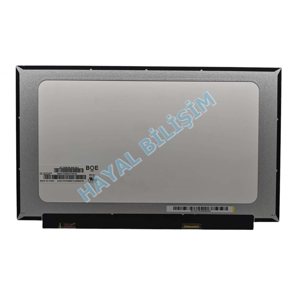 2.EL - Boe 15.6 Slim 30 Pin Hd 1366 x 768 Dar Kasa Notebook Lcd Panel