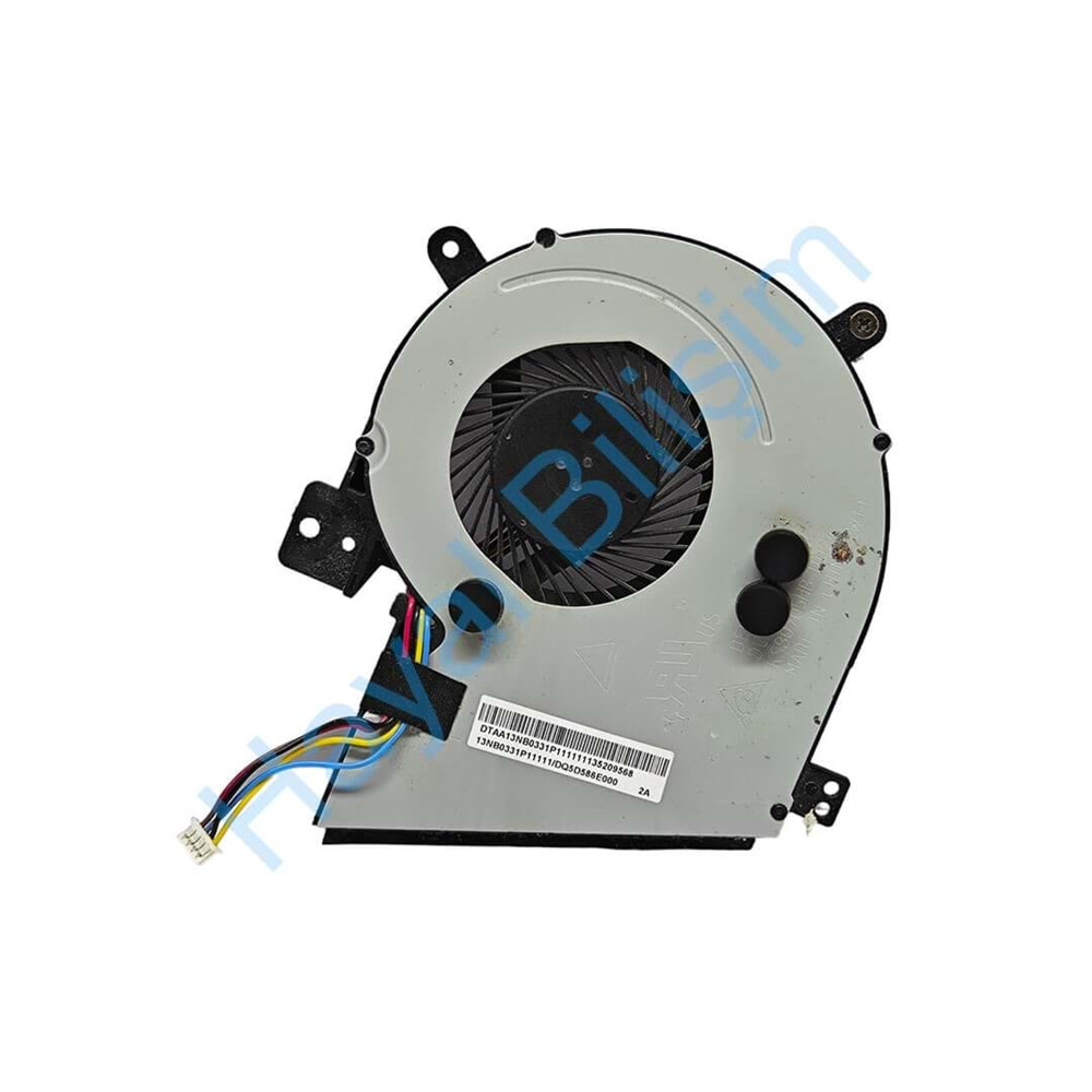 + Orjinal Çıkma 2. El-Asus X511C X451 X551 X451CA X551CA X451C X551MA 4 Pin Notebook Cpu Fan