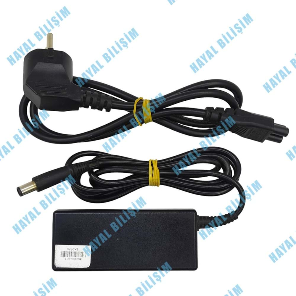 + 2.EL - Orjinal Hp 18.5V 3.5A 7.4mm X 5.0mm İğne Uç Notebook Adaptör - PPP009H