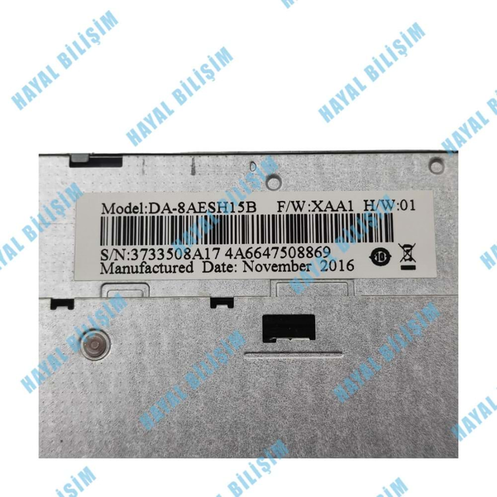 2.EL - Orjinal Asus X541 X541S X541SA X541UA R541 R541U A541 K541 Notebook Dvd Optik Okuyucu - DA-8AESH15B