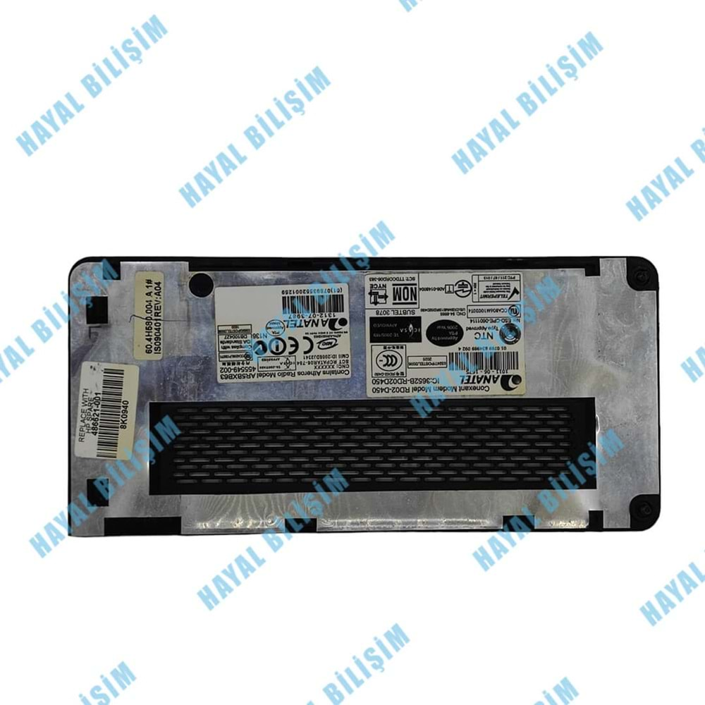 2.EL - Orjinal Hp Compaq CQ50 CQ60 G50 G60 Notebook Hdd Servis Kapak - 60.4H580.004