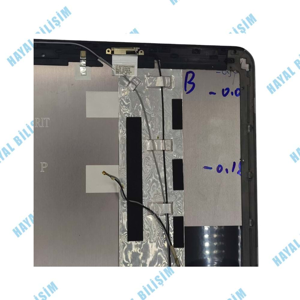 2.EL - Orjinal Hp Pavilion DV7-4000 DV7-4100 DV7-4200 Notebook Ekran Arka Kapak Lcd Cover - 3JLX9TP203