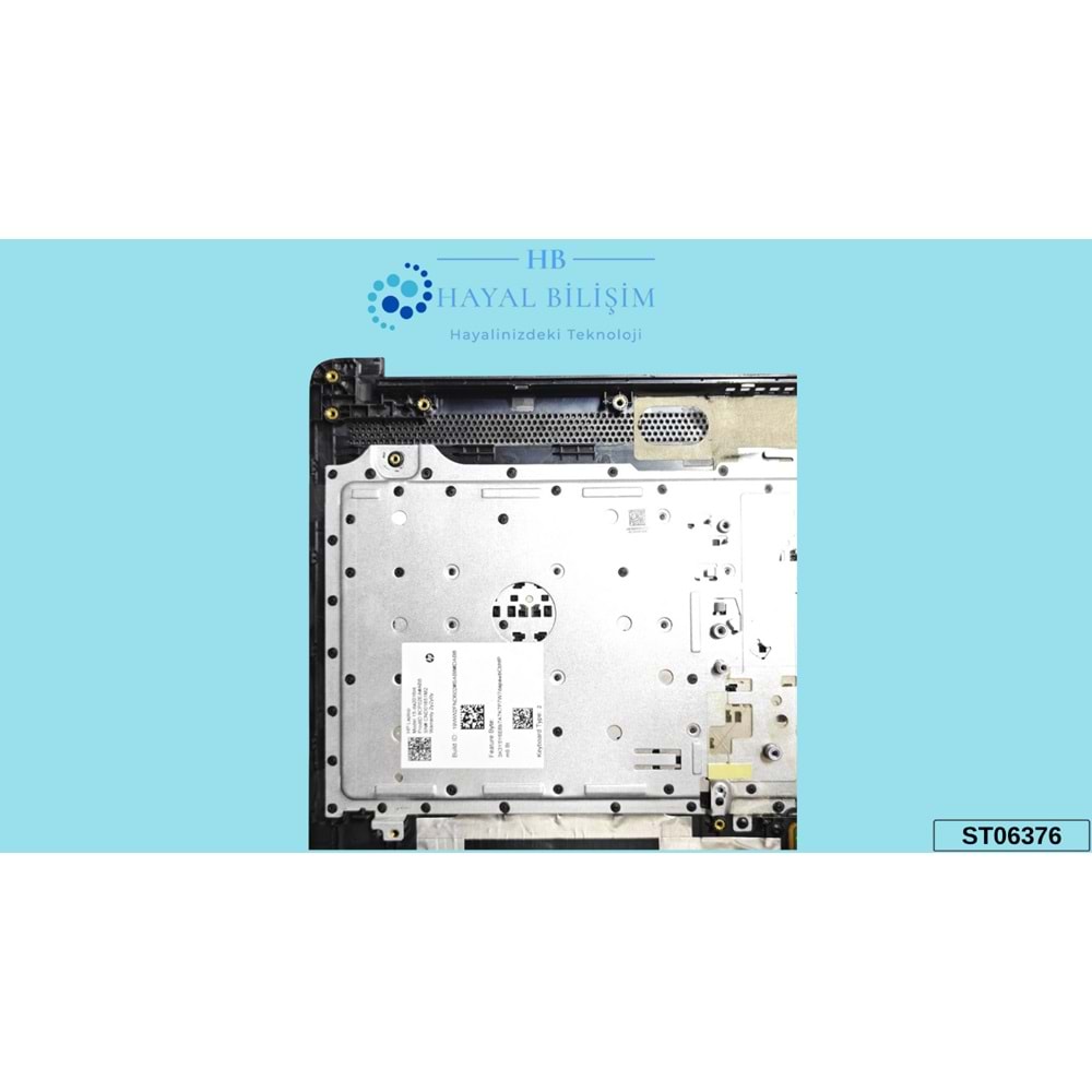 2.EL - Orjinal Hp Pavilion 15-DA 15-DB 15-DR 250 G7 255 G7 TPN-C136 Klavyesi Arızalı Notebook Klavye Üst Kasa