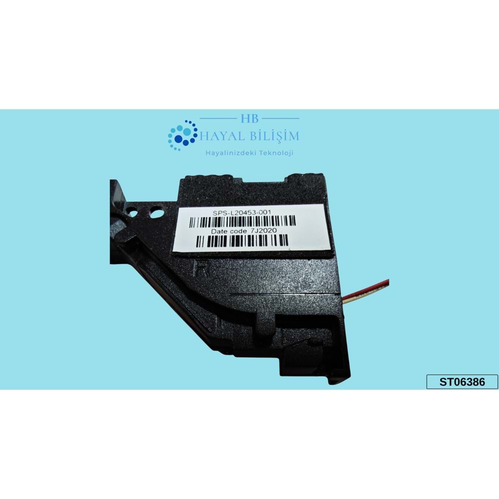 2.EL - Orjinal Hp 15-DA 15-DB 250 G7 255 G7 256 G7 15G-DR 15G-DX 15Q-DS TPN-C136 Notebook Dahili Hoparlör