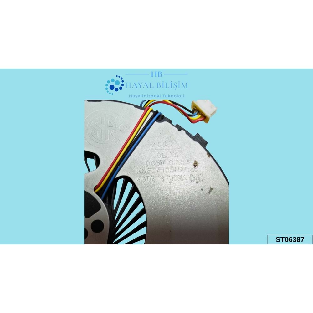 2.EL - Orjinal Hp 15-DA 15-DB 250 G7 255 G7 256 G7 15G-DR 15G-DX 15Q-DS V.1 Notebook 4 Pin Cpu İşlemci Fanı
