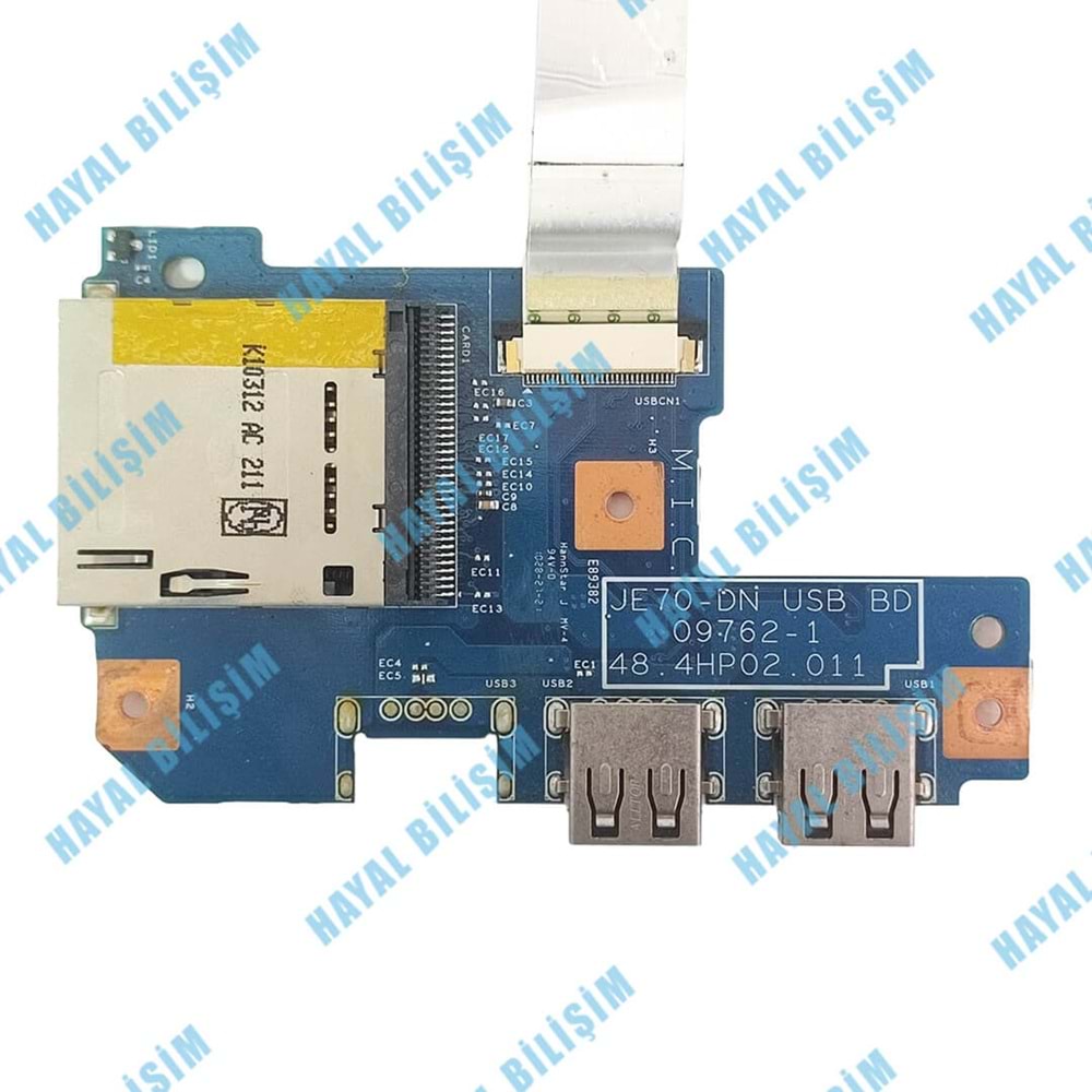 ** 2.EL - Orjinal Acer 7741 7741G 7551 Notebook Usb Kart Board - 48.4HP02.011