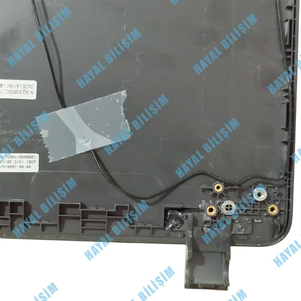 2.EL - Defolu Asus X507 X507MA X507UA Notebook Ekran Arka Kapak Lcd Cover - 13N1-3XA0821