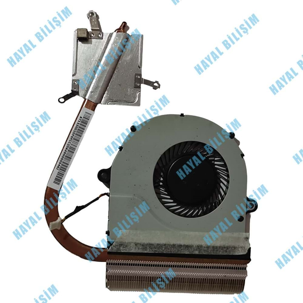 2.EL - Orjinal Acer Aspire E5-511 E5-521 E5-531 E5-551 E5-571 Notebook Cpu Fan Bakır Soğutucu - DC28000ERF0