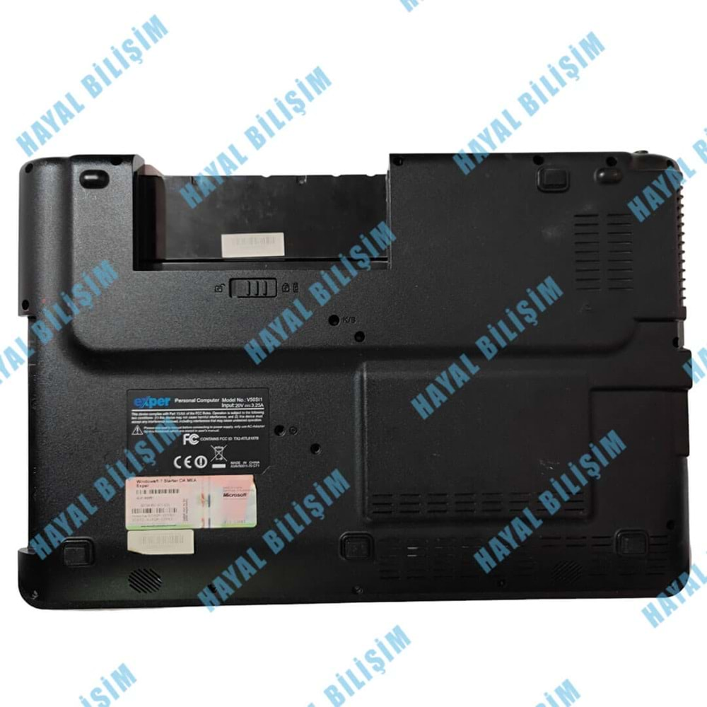 + Orjinal Çıkma Exper Karizma V50 V50SI1 Notebook Alt Kasa - 83GV50020-00