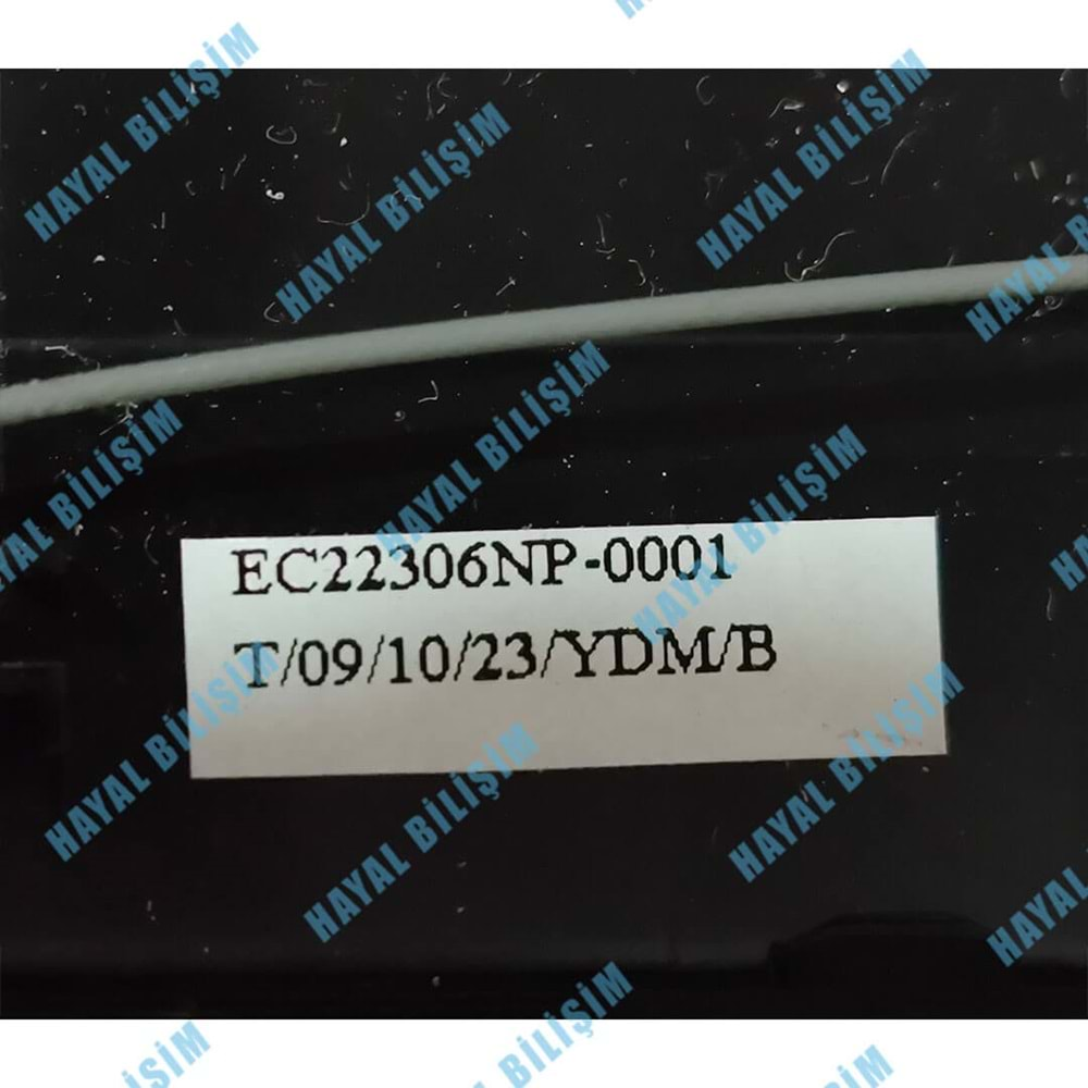 2.EL - Orjinal Exper Karizma V50 V50SI1 Notebook Ekran Arka Kapak Lcd Cover - 50GV50040-10