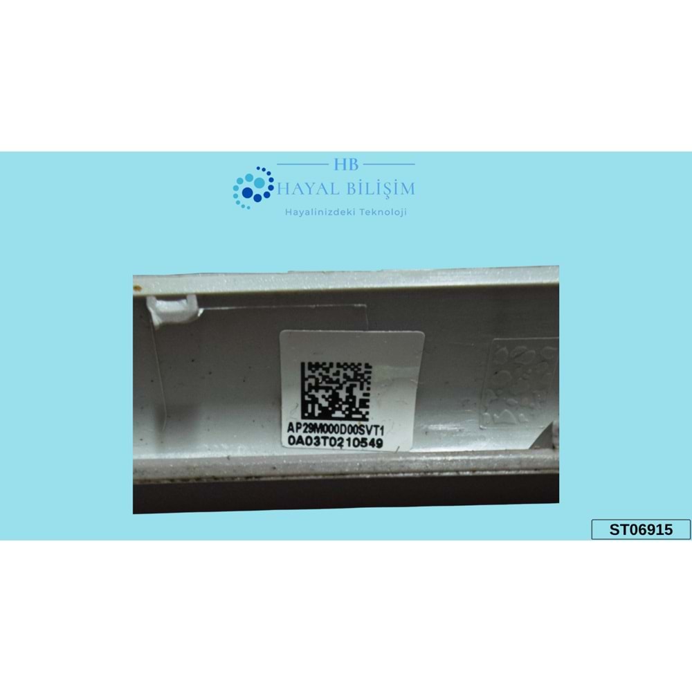 2.EL - Orjinal Hp 15-DA 15-DB 250 G7 255 G7 256 G7 15G-DR 15G-DX 15Q-DS Notebook Gümüş Menteşe Kapak