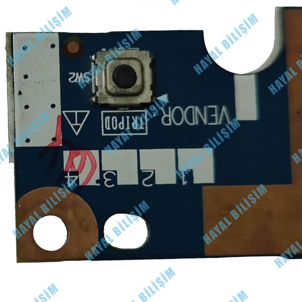 2.EL - Orjinal Toshiba A500 A505 Notebook Touchpad Butonu - LS-5003P