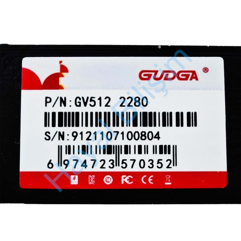 HYL - Gudga 512 Gb 2280/2242 M2 Sata NvMe Notebook SDD Hard Drive