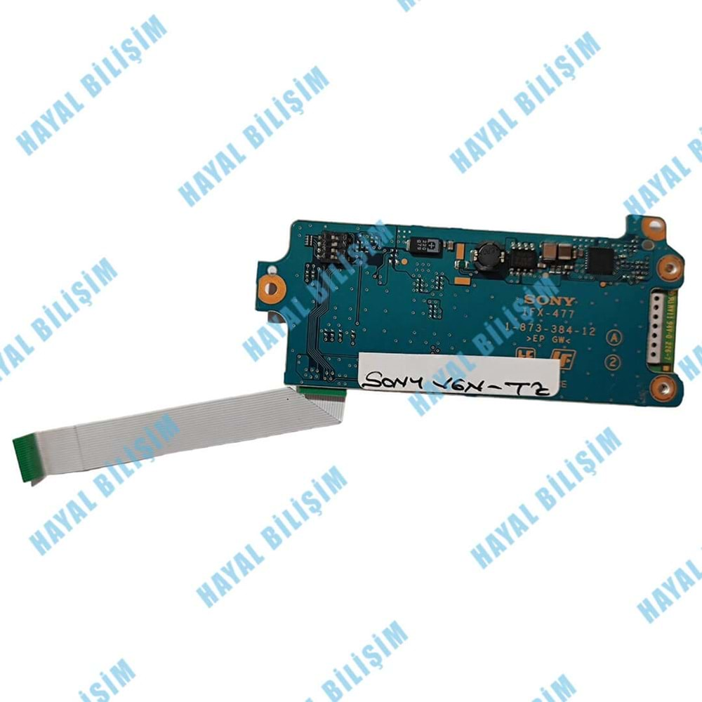 2.EL - Orjinal Sony Vaio VGNTZ VGN-TZ PCG-4P1L PCG-4N1M PCG-4N2M Notebook Wifi Kart Card Reader Kart - 1-873-384-12