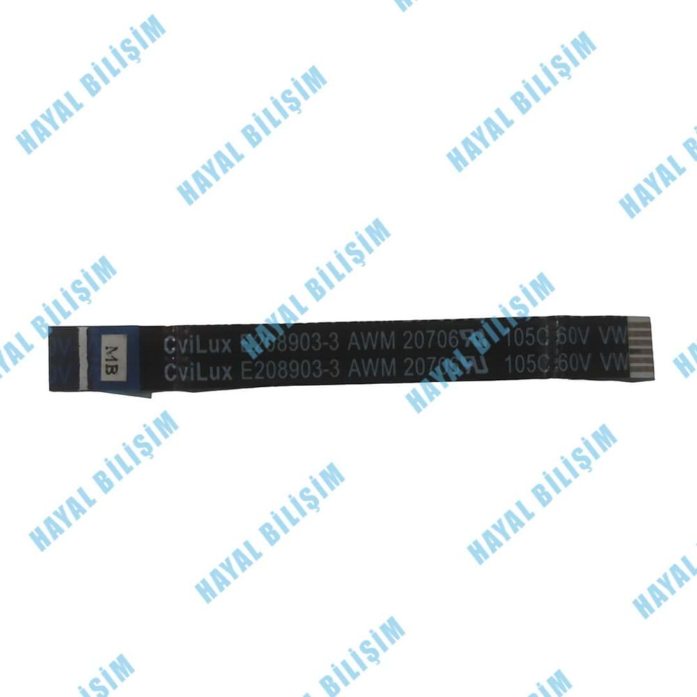 2.EL - CviLux E208903-3 AWM 20706 105C 60V VW-1 6 Pin Notebook Touchpad Flex Kablo - Chicago 156 TP