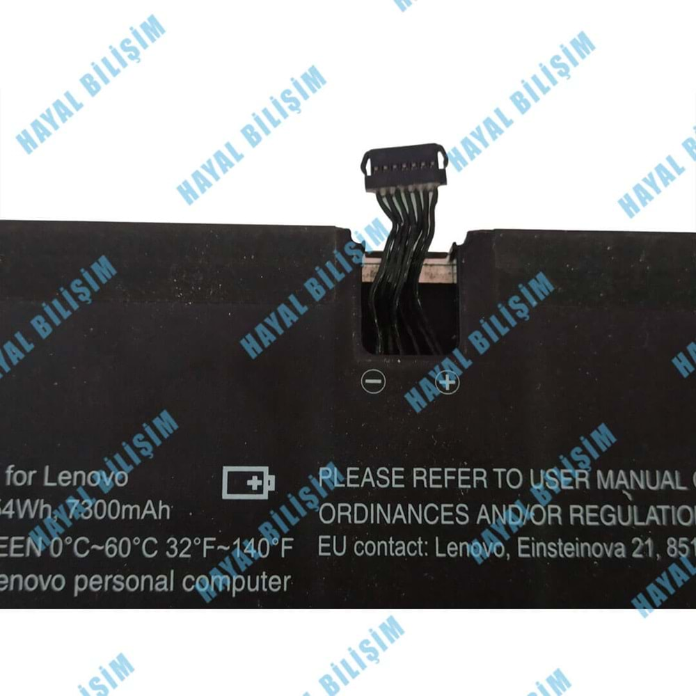 2.EL - Orijinal Lenovo Yoga 2 Pro 13 20266 7.4V 54Wh 7300mAh Notebook Batarya - L13S4P21 L12M4P21