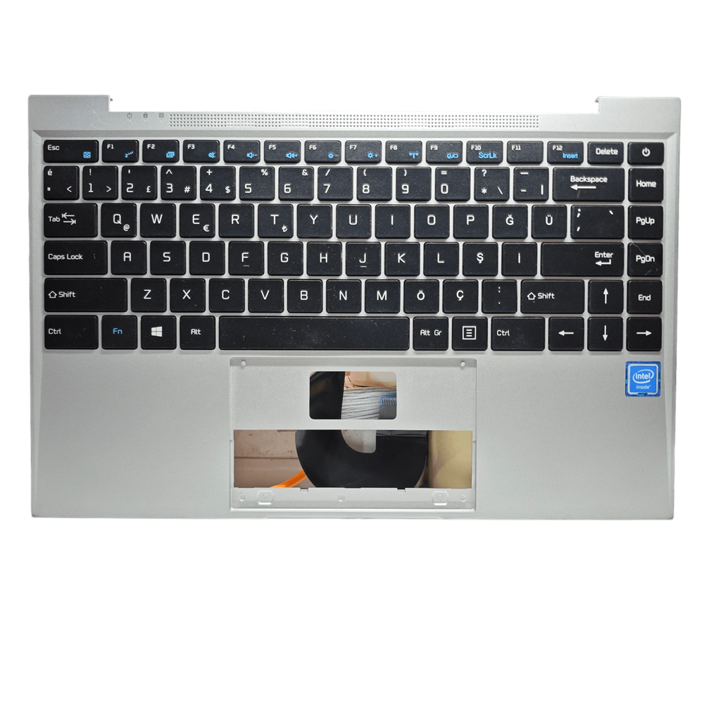 2.EL - Defolu Orjinal Casper Nirvana C350 Power Buton Klavyeli Notebook Üst Kasa