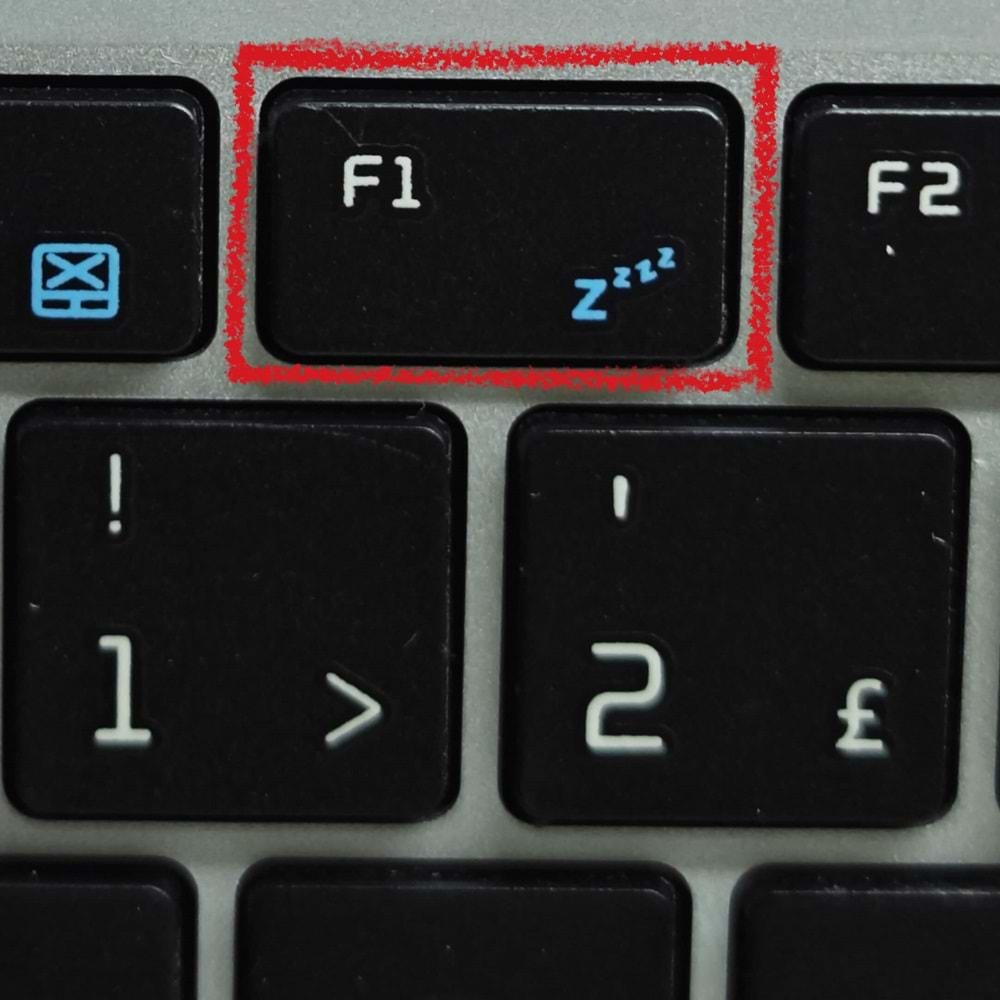 2.EL - Defolu Orjinal Casper Nirvana C350 Power Buton Klavyeli Notebook Üst Kasa