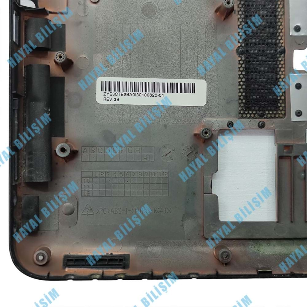 2.EL - Orjinal Toshiba L640 L645 L640D L645D Notebook Alt Kasa - ZYE3CTE2BA