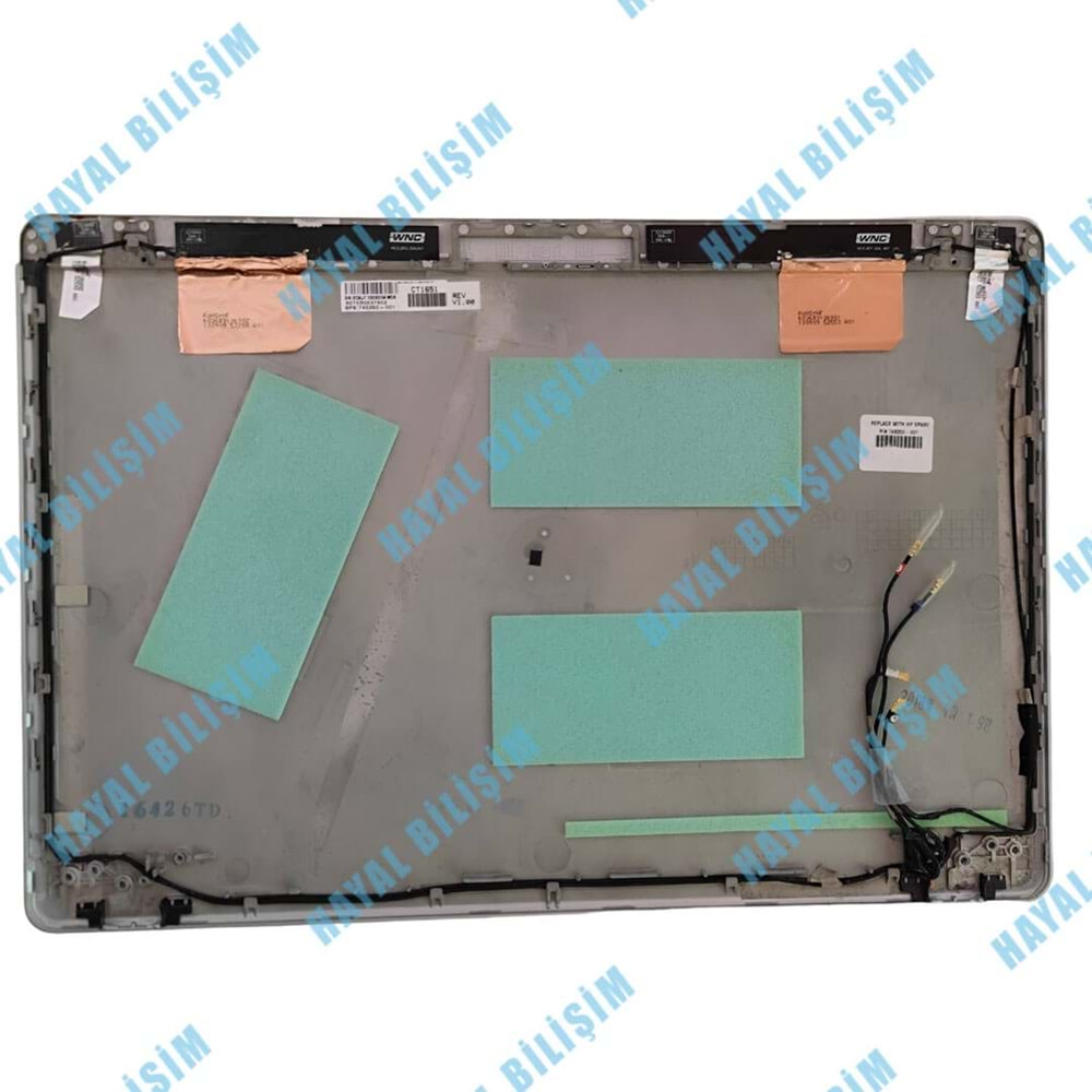 2.EL - Orjinal Hp EliteBook Folio 9470 9470M 9480 9480M Notebook Ekran Arka Kapak Lcd Cover - 748350-001